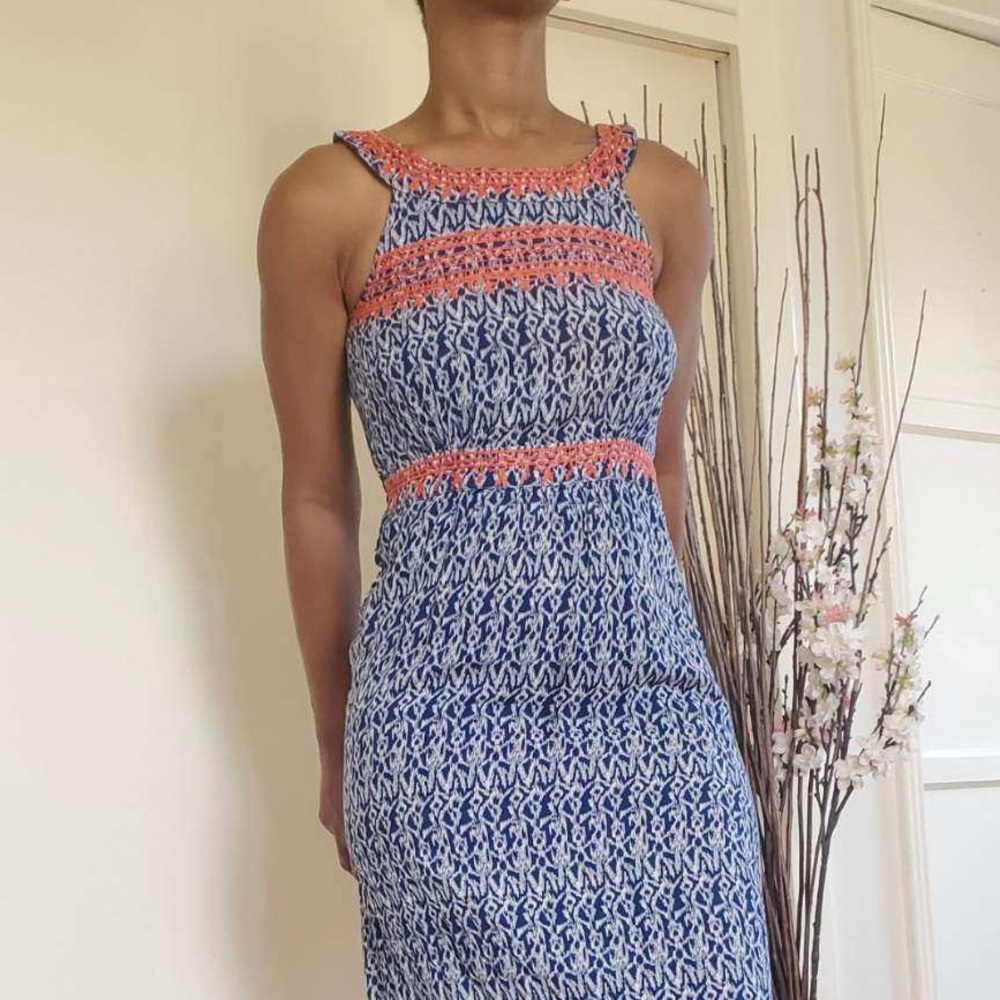 THML Maxi Dress Patterned- XS